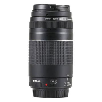 Canon EF 75-300mm f/4-5.6 III met garantie, Ophalen of Verzenden, Gebruikt
