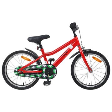 vidaXL Kinderfiets 18 Inch voor 5-7 jaar Rood, Verzenden, Nieuw