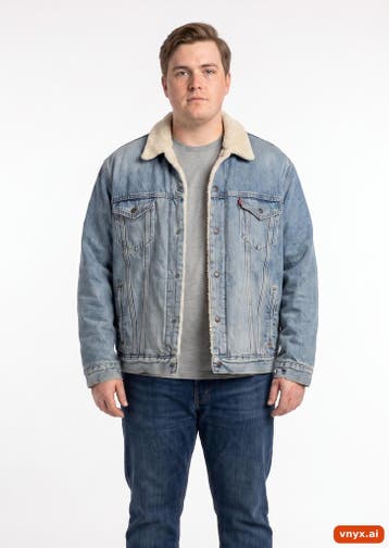 Levi Strauss & Co. Spijkerjassen Heren maat XXL Blauw, Ophalen of Verzenden, Nieuw