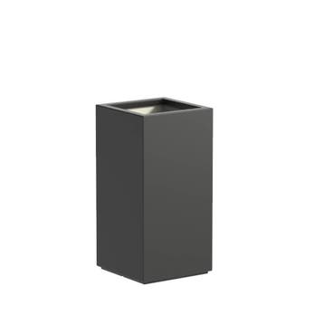 Polyester plantenbak 40x40x80cm - Met bodem, Tuin en Terras, Kunststof, Minder dan 60 cm, Vierkant, Nieuw