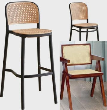 Rattan Rotan Webbing 40-45cm Breed - Natuurlijk Rotan Gaas v, Verzenden, Nieuw