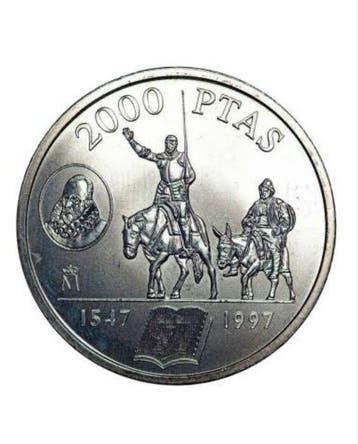Spanje. 2000 Pesetas 1997 (Zonder minimumprijs)