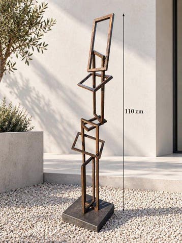 D.B - Sculpture Geometric Balance solid outdoor/indoor XXL