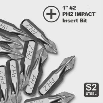 Sterke Magnetische PH2 Schroefbit - Anti-Slip & Ultra Hard -, Verzenden, Nieuw
