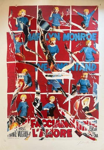 Mimmo Rotella (1918-2006) - Facciamo lamore