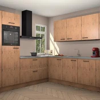 Astoria Eiken keuken Shantou 130479, Verzenden, Nieuw