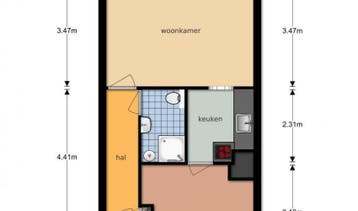 Te Huur 2 Kamer Appartement Engelandlaan In Haarlem, Direct bij eigenaar, Noord-Holland, Appartement, Haarlem