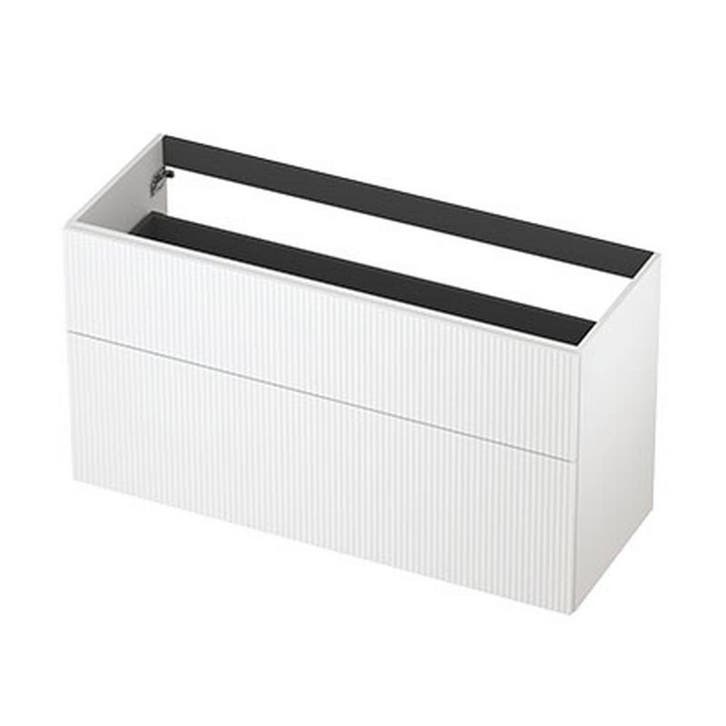 INK - Onderkast 2L A-sym Gelakt Gefr. Front - 1200x450x650, Huis en Inrichting, Badkamer | Badkamermeubels, Ophalen of Verzenden