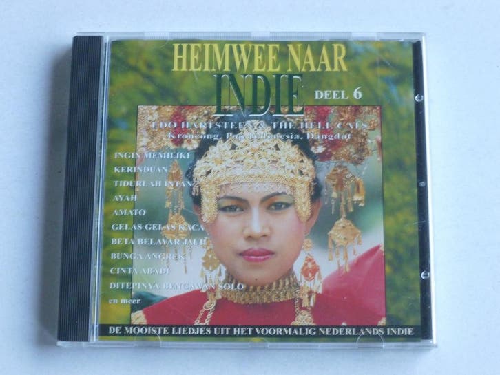 Heimwee naar Indie - Deel 6, Cd's en Dvd's, Cd's | Wereldmuziek, Zo goed als nieuw, Ophalen of Verzenden