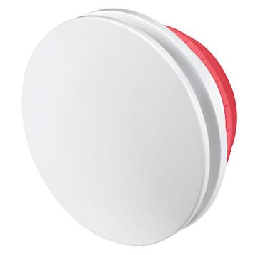 Whisper Designventiel 125mm kunststof, Verzenden, Nieuw