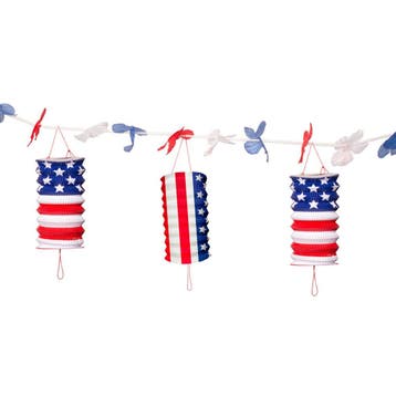 USA Party Lampion Slingers 3,6 mtr, Ophalen of Verzenden, Nieuw