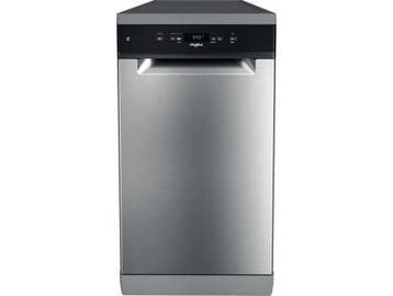 Whirlpool WSFC3M27X - Vrijstaand - Slimline (45 cm) - 10, Verzenden, Zo goed als nieuw