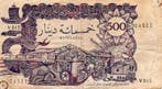 500 Dinara Algérie Algerien Pick 129 a 500 Dinars 01/11/197, Verzenden