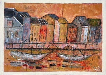 Franse school (XX) - Le port