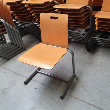 Ahrend houten schoolstoel - beuken, Ophalen of Verzenden, Nieuw