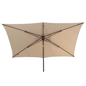 4 Seasons Azzurro stokparasol 200x300 cm beach solefin -, Tuin en Terras, Partytenten, Verzenden, Nieuw