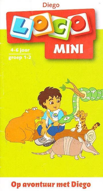 Mini Loco Ontwikkelingsspelletjes Op avontuur met Diego (4-6, Verzenden, Nieuw