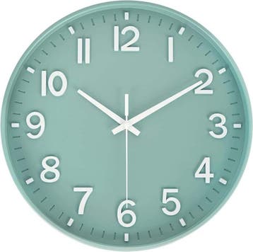 Tyme Wandklok Analoog - Goed Leesbaar- Stille 30cm Klok, Ophalen of Verzenden, Nieuw