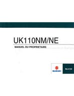 2019 SUZUKI UK110NM/NE INSTRUCTIEBOEKJE FRANS