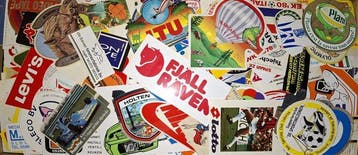 Themacollectie - 8 kg Stickers - Jaren 70, 80 en later