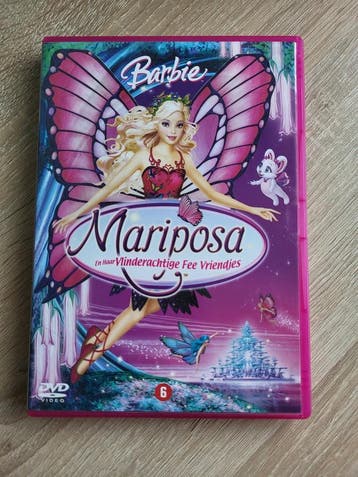 DVD - Barbie - Mariposa, Gebruikt, Tekenfilm, Verzenden, Overige soorten