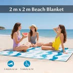 LIVSK 4-delige Strandset - Parasol 173 cm - 2 Opvouwbare Sto, Verzenden, Nieuw