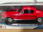 Maisto 1:18 - Model sportwagen - 1968 Ford Mustang GT Cobra, Hobby en Vrije tijd, Modelauto's | 1:5 tot 1:12, Nieuw