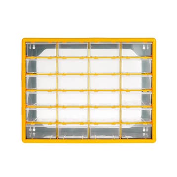 Keltin Kunststof lade-organizer 50 x 16 x 39 cm met 24 ru..., Ophalen of Verzenden, Nieuw