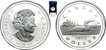 Canada. 1 Dollar 2023  Loon .999 1 Oz (Zonder