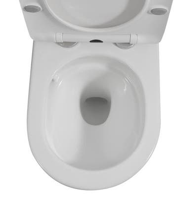 SALE - Ravius 48 - Glans wit - Toiletpot met zitting -, Ophalen of Verzenden, Nieuw