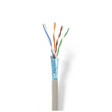 Netwerkkabel CAT6 UTP kabel flexibele KOPER kern 50 meter, Ophalen of Verzenden, Nieuw