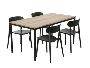 Spreektafel PRIME zwart 160x80, Ophalen of Verzenden, Nieuw in verpakking