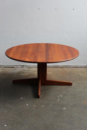 Mid century salontafel teak, Huis en Inrichting, 50 – 75, Gebruikt, Mid century, 100 tot 150 cm