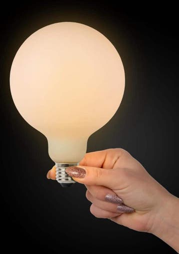 Lucide G125 Filament lamp - Ø 12,5 cm - LED 3 StepDim - E27, Ophalen of Verzenden, Zo goed als nieuw