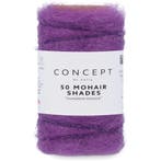 Katia Concept 50 Mohair Shades - 54 violet - Mohair Garen, Hobby en Vrije tijd, Breien en Haken, Ophalen of Verzenden, Nieuw