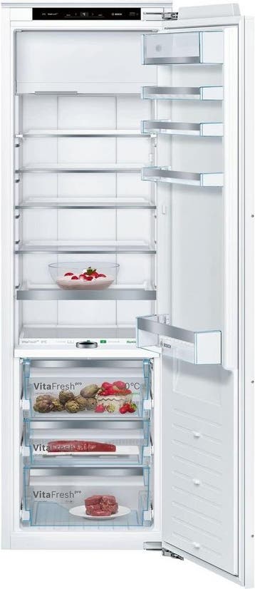 Bosch KIF82PFF0 Serie 8 Koel-/Vriescombinatie 177 cm Inbouw, 200 liter of meer, Ophalen of Verzenden, Nieuw