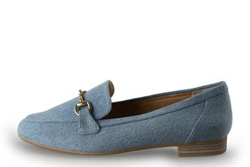 Marco Tozzi Loafers in maat 40 Blauw, Overige typen, Marco Tozzi, Zo goed als nieuw, Verzenden