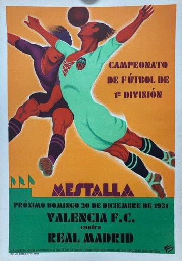 Federico Tormo Monzó - Mestalla, Valencia F.C. vs Real