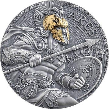 Kameroen. 2000 Francs 2024 Ares - The Great Greek Mythology