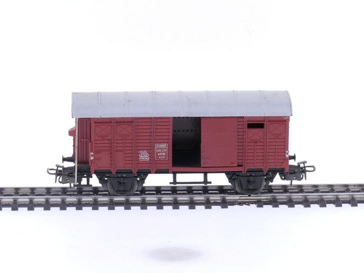 Schaal H0 Märklin 4605 gesloten goederenwagen van de SBB..., Hobby en Vrije tijd, Modeltreinen | H0, Wisselstroom, Analoog, Gebruikt