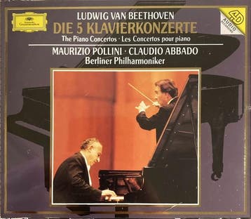 cd - Ludwig van Beethoven - Les Concertos Pour Piano, Verzenden, Zo goed als nieuw