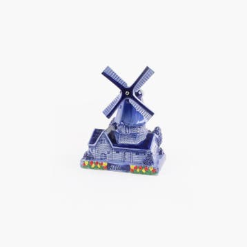 Stellingmolen 14 cm Holland - delftsblauw, Ophalen of Verzenden, Nieuw