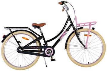 Volare Excellent 24 inch meisjesfiets - Zwart, Shimano Nexus, Verzenden, Nieuw