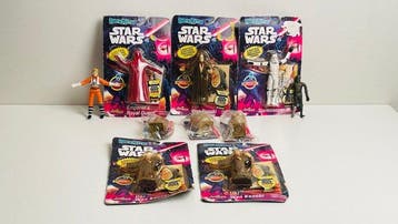 Topps, Justoys - Star Wars - 1993 Justoys Bend-Ems Star Wars, Nieuw