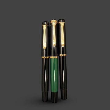 Pelikan - Lote de 3 Estilográficas Souverän (Tamaño M400) -, Nieuw