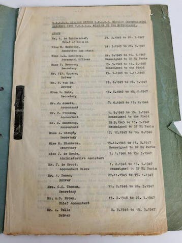 U.N.R.R.A - Mission to the Netherlands 1945-1947 [D.P.