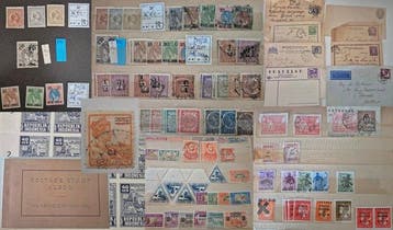 Nederlands-Indië - Uitgebreide collectie postzegels,, Gestempeld