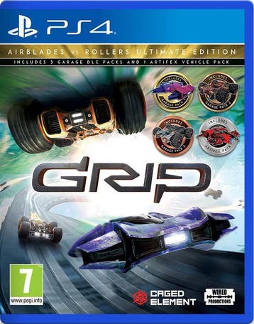 GRIP Combat Racing Rollers Vs Airblades Ultimate Edition..., Verzenden, Gebruikt, Vanaf 3 jaar