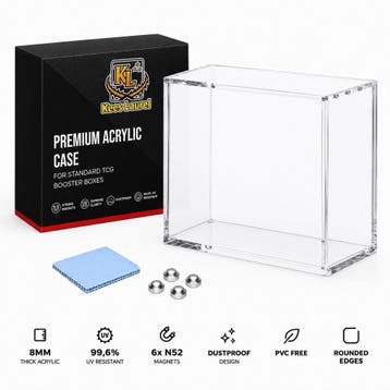 Premium Acryl Case Geschikt Voor Booster Box - Keeslaurel, Verzenden, Nieuw, Boosterbox