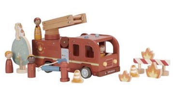 Little Dutch brandweerwagen speelgo van €49,99 voor €39,90, Kinderen en Baby's, Ophalen of Verzenden, Nieuw